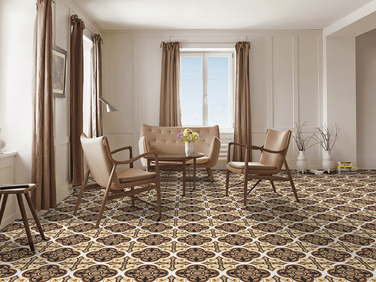 Damask Ecru