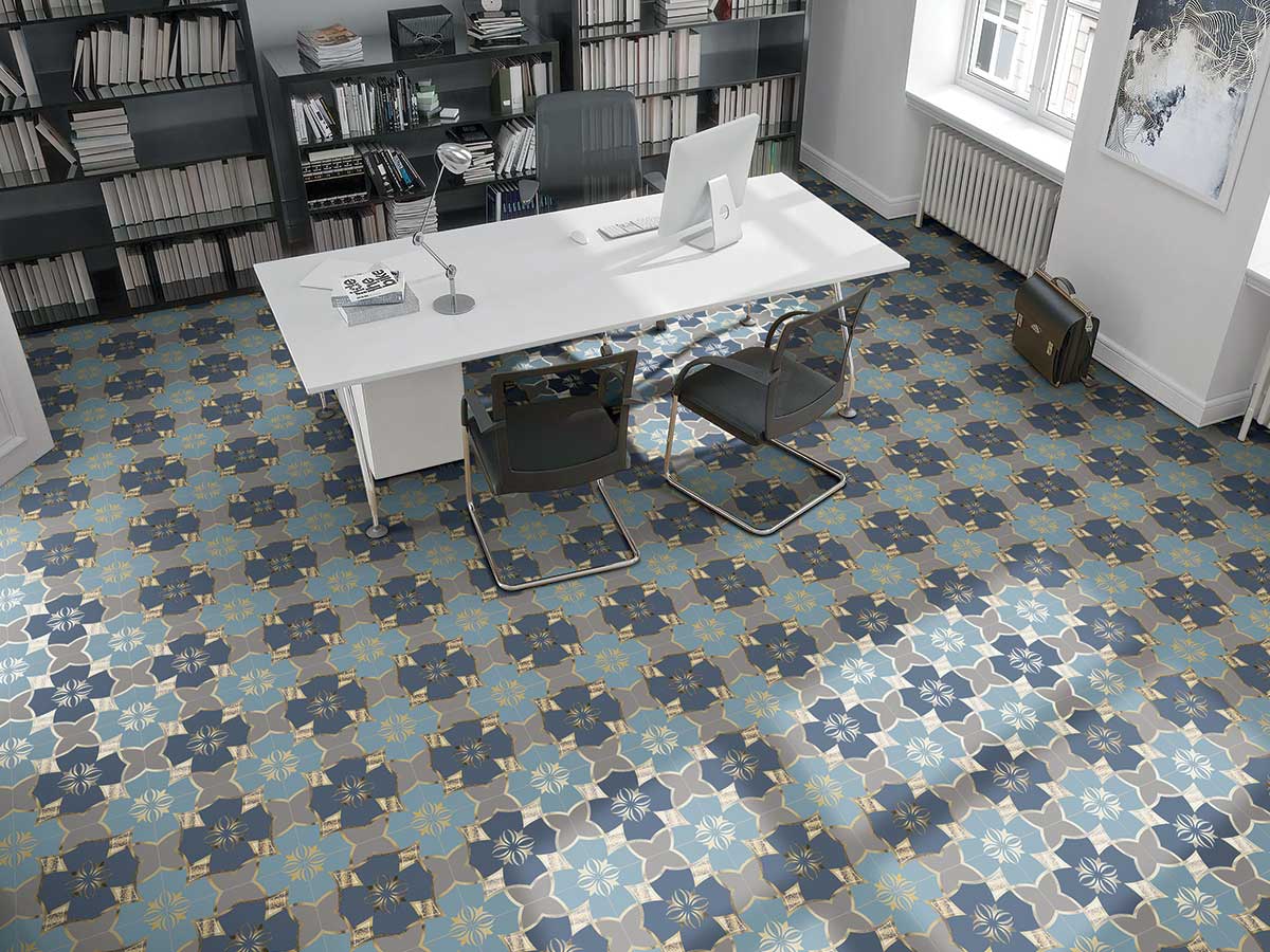 Mandala Cadet Blue