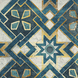 Teal Flora