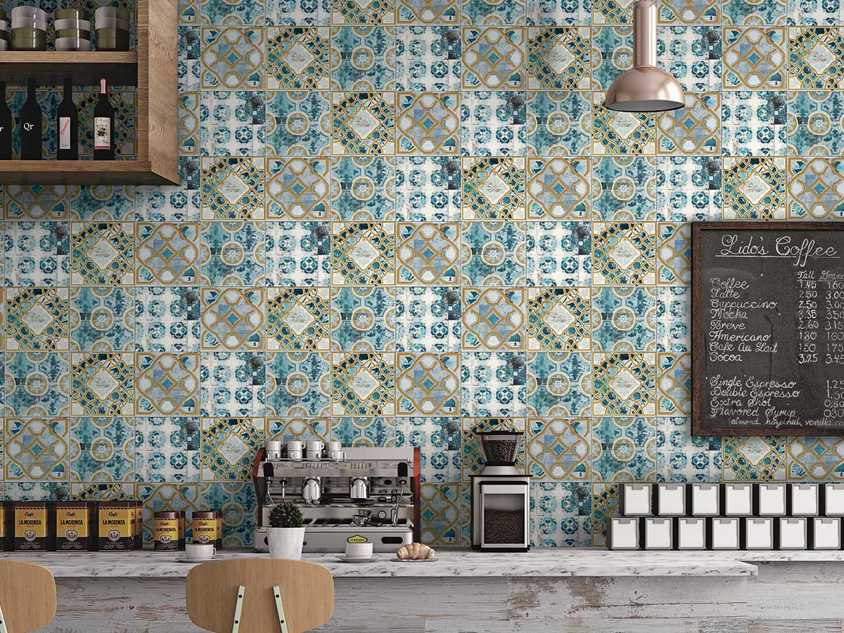 Hexa Blossom Blue