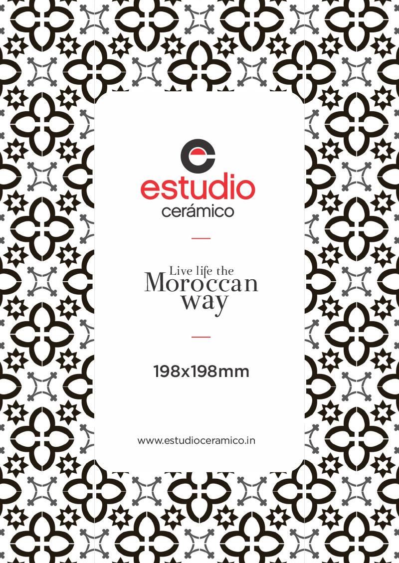 198x198mm Moroccan